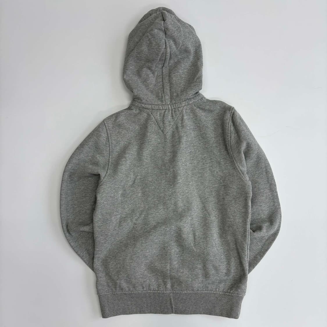 타미힐피거 아치로고 그레이 스웻 후드집업 희귀져지(S) 상품이미지3