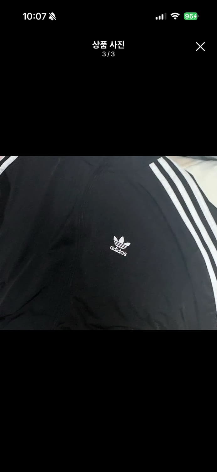 아디다스 파이어버드 져지 블랙 검정 상품이미지6