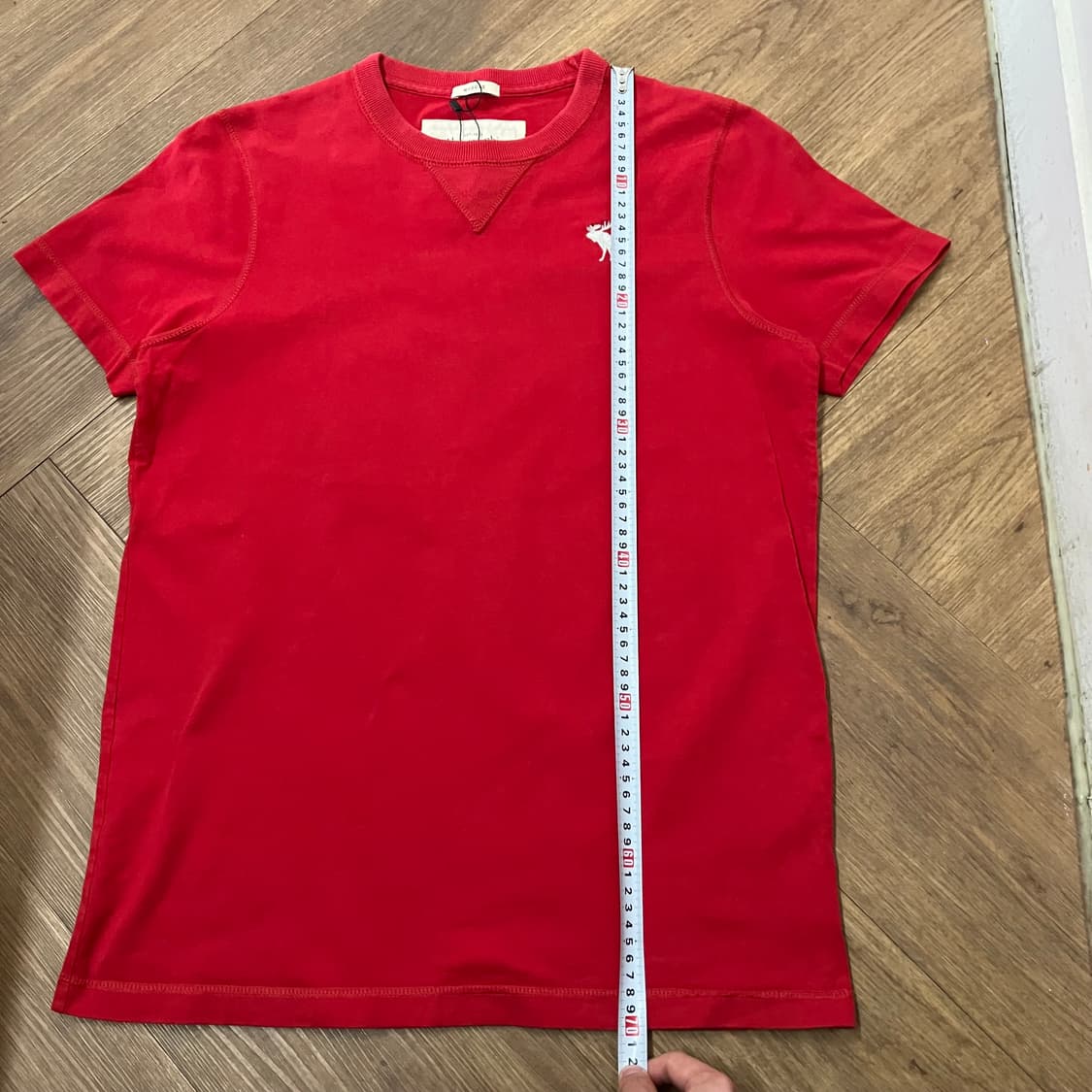 N289 아베크롬비 반팔 레드 상품이미지5