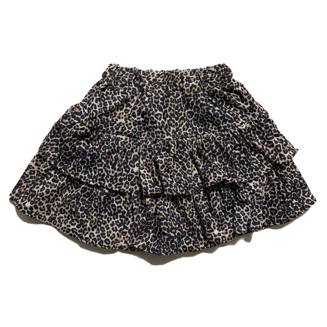 새상품 여자 코듀로이 호피 캉캉 스커트 (베이지) 상품이미지1