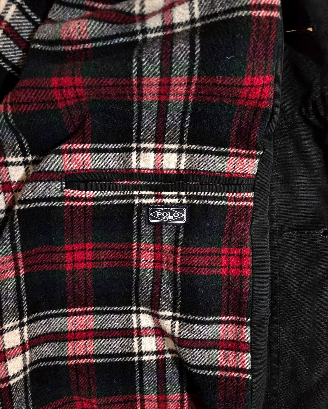 90s 폴로 울 라이너 헌팅자켓 (Polo Hunting Jacket) 상품이미지6