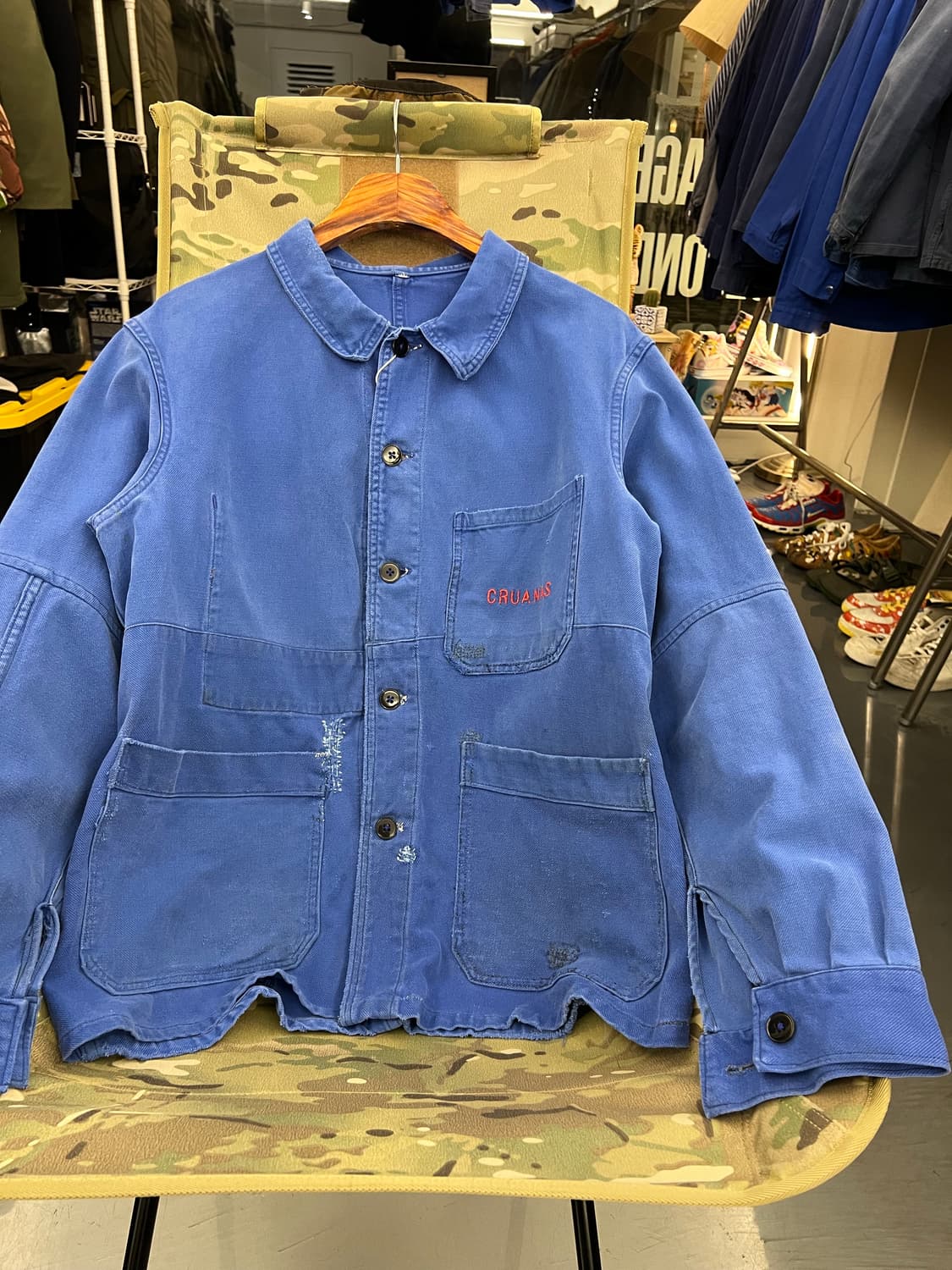 1950/60s OLD MODEL REPAIR 빈티지 프렌치워크자켓 상품이미지5