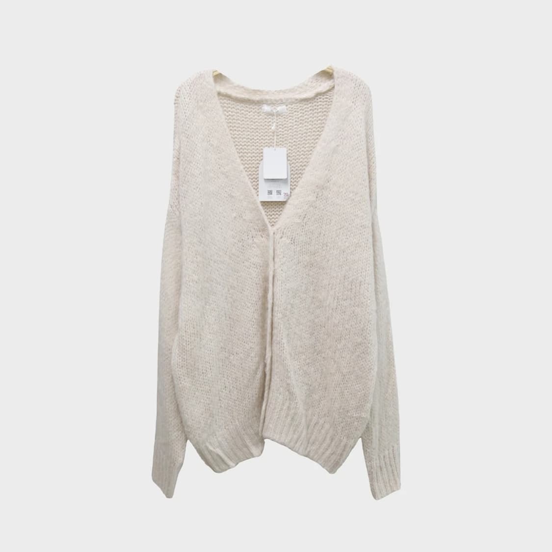 [미사용품] MYSA  롱 니트 가디건 61209 상품이미지1