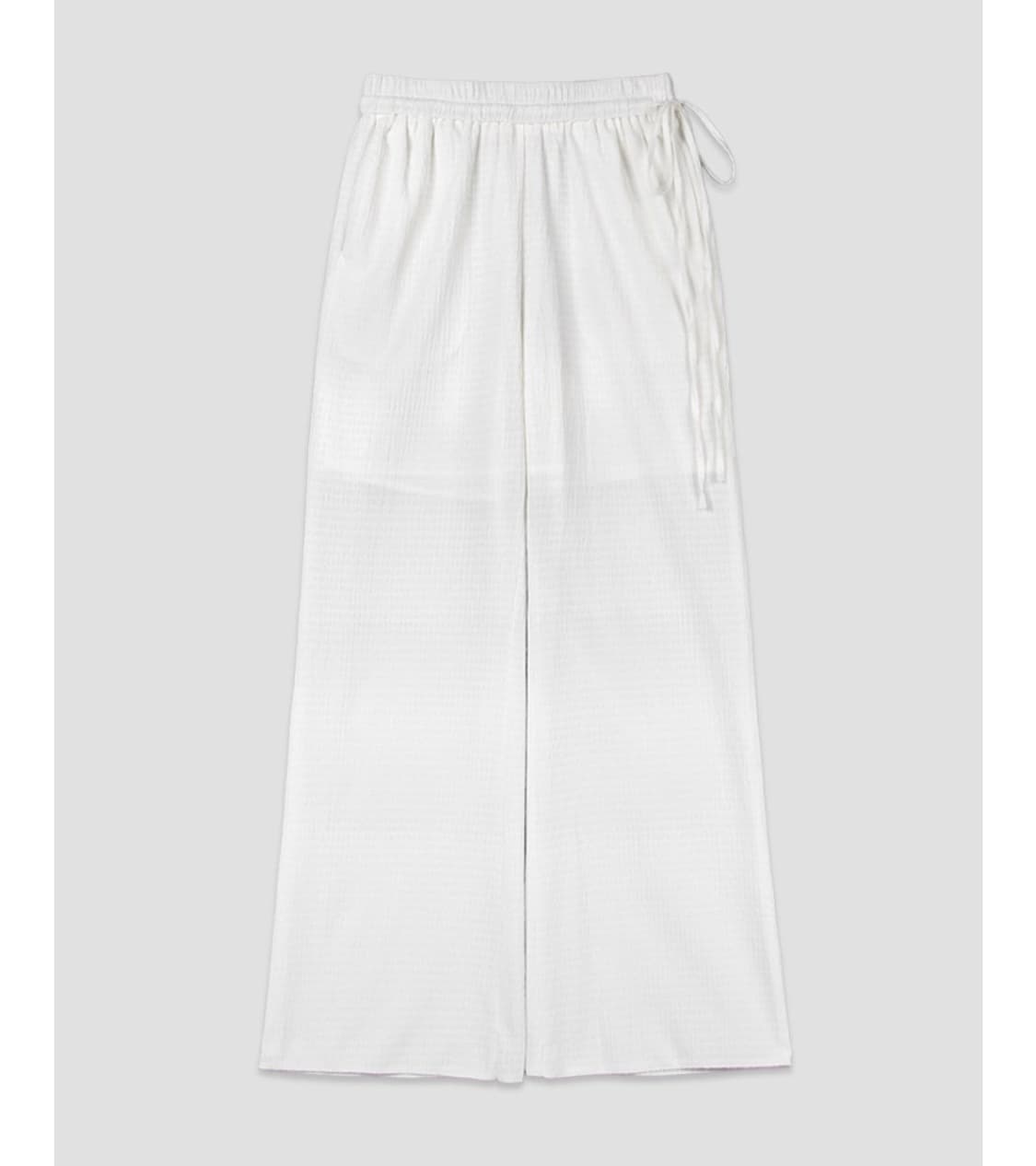 아틀리에나인 SIDE STRING BANDING BOOTCUT PANTS 상품이미지2