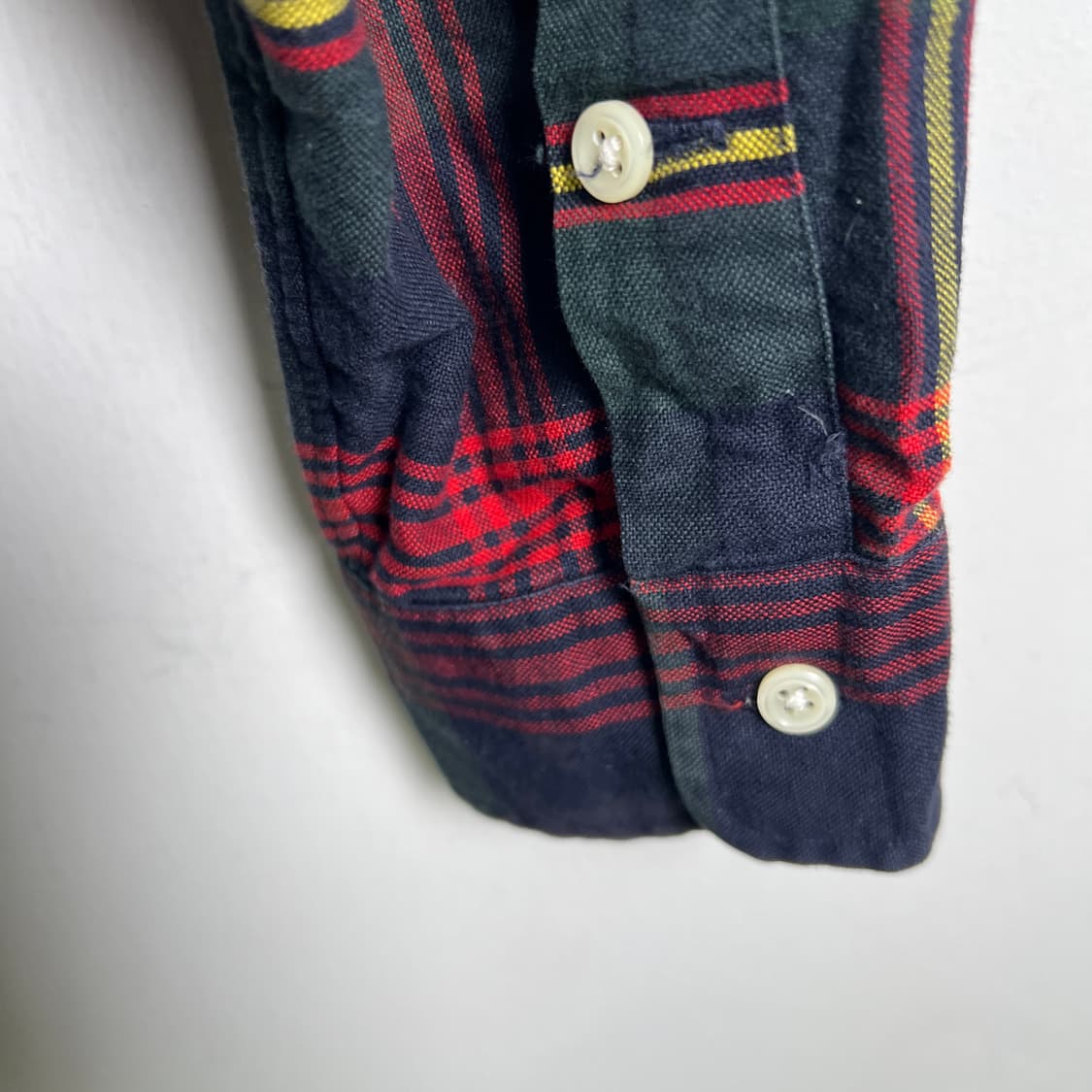 폴로 랄프로렌 체크 패턴 버튼다운 셔츠 M 상품이미지8