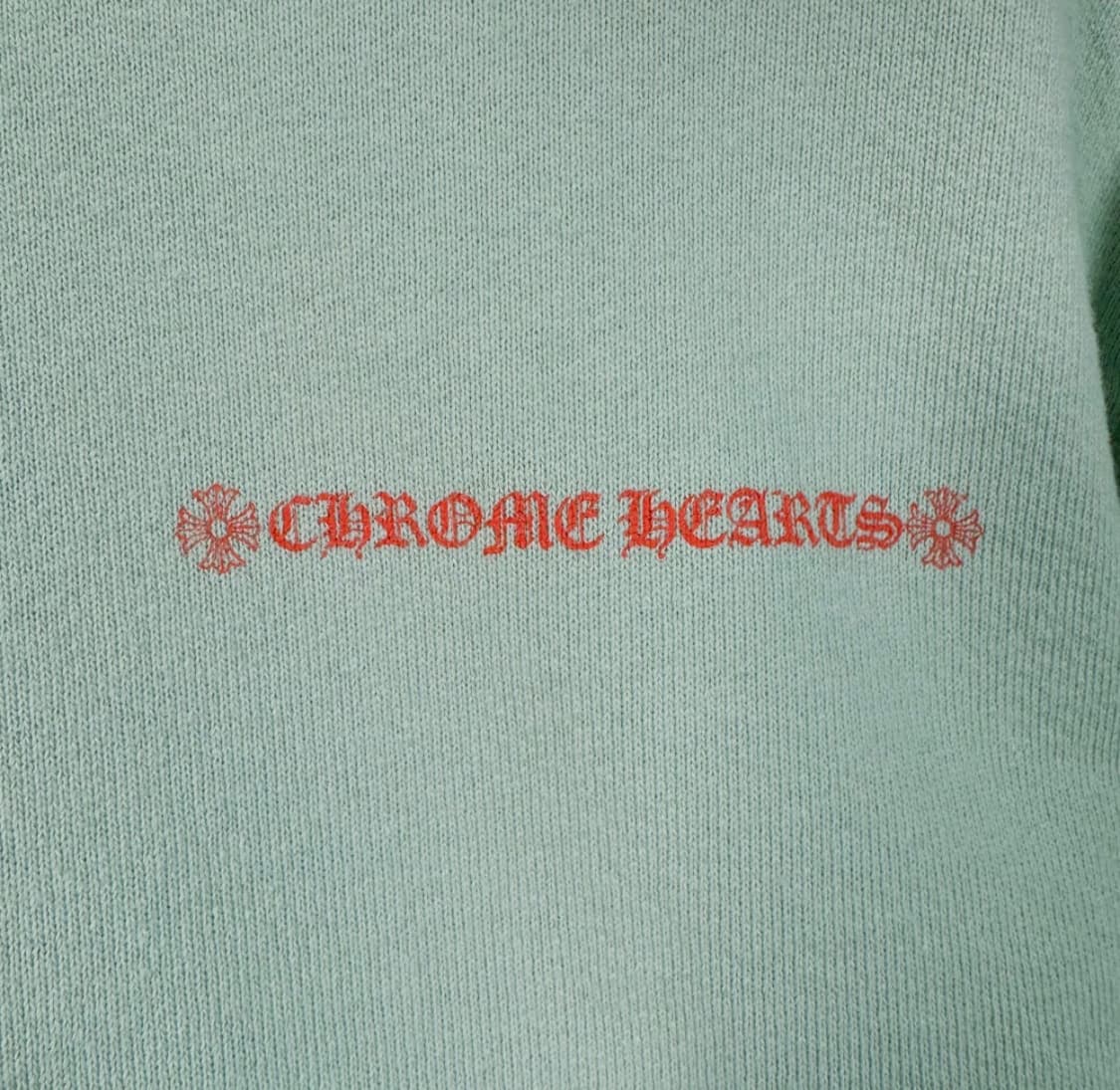 [S] 크롬하츠 매티보이 러스트 후드 티셔츠 민트 그린 상품이미지5