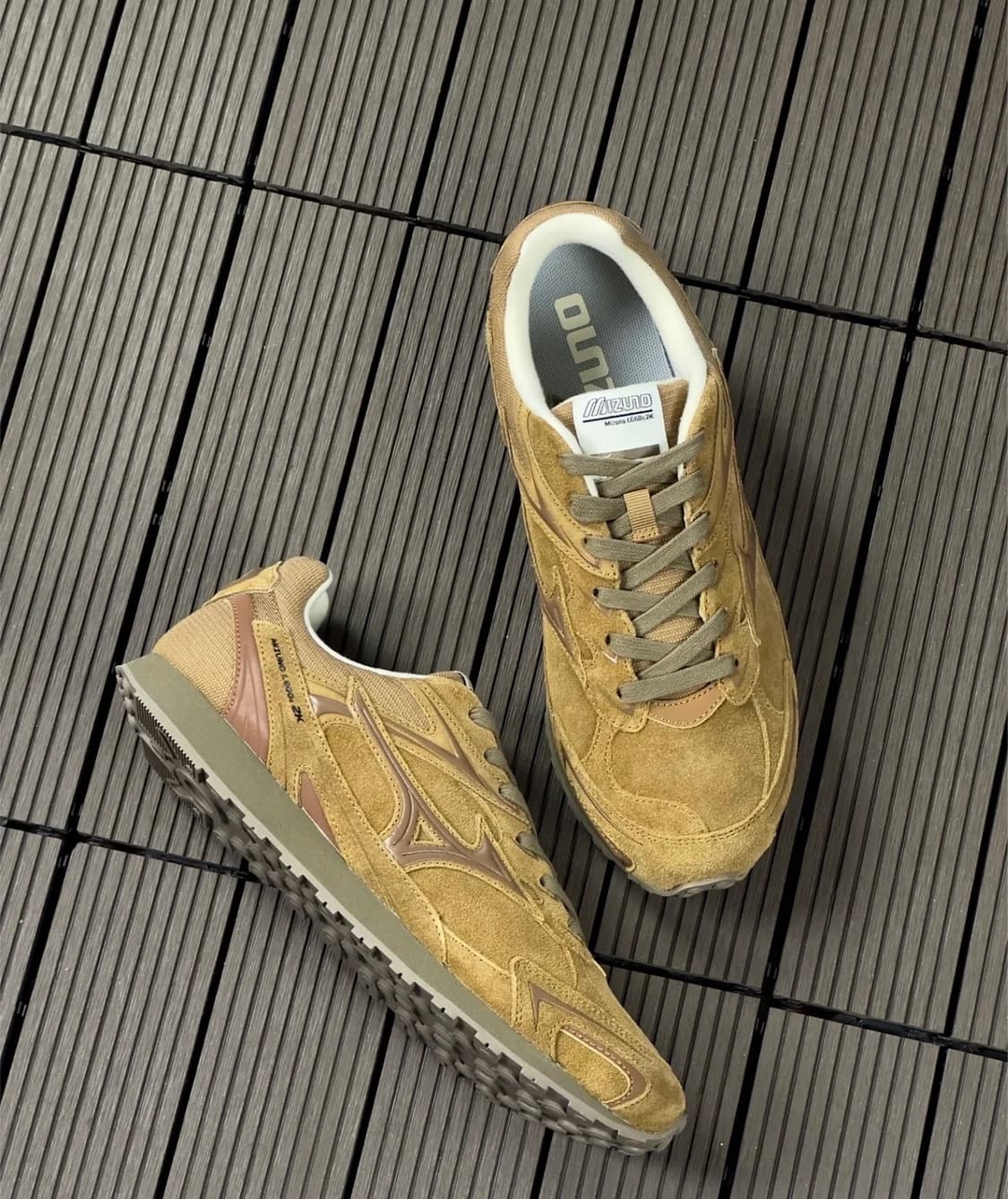 미즈노 운동화 브라운 갈색 D1GH242102 상품이미지5