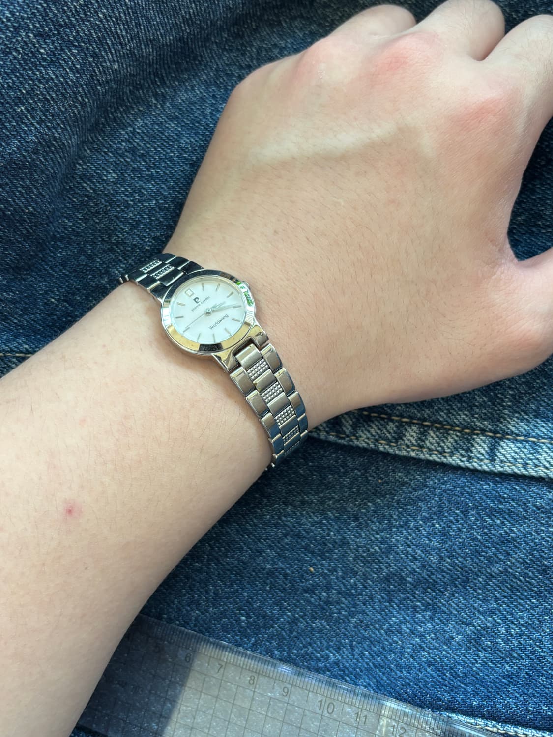 vintage pierre cardin slim metal watch 상품이미지2