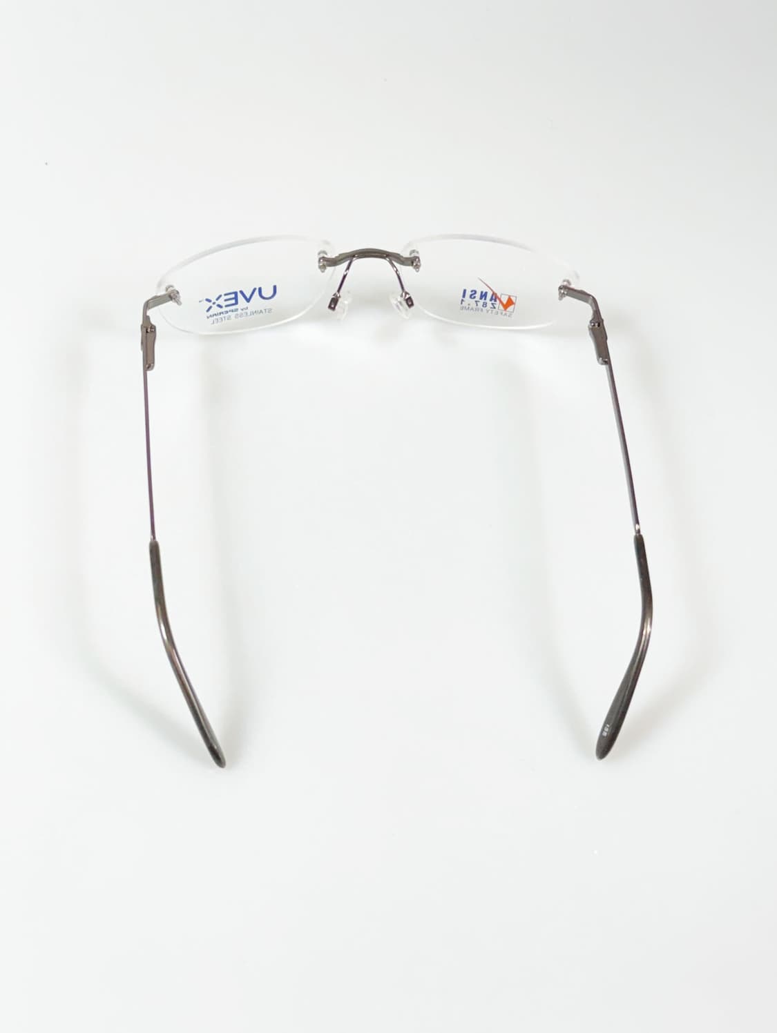 90s 독일제 UVEX 스퀘어 무테 인더스트얼 세이프티 빈티지 안경 상품이미지5