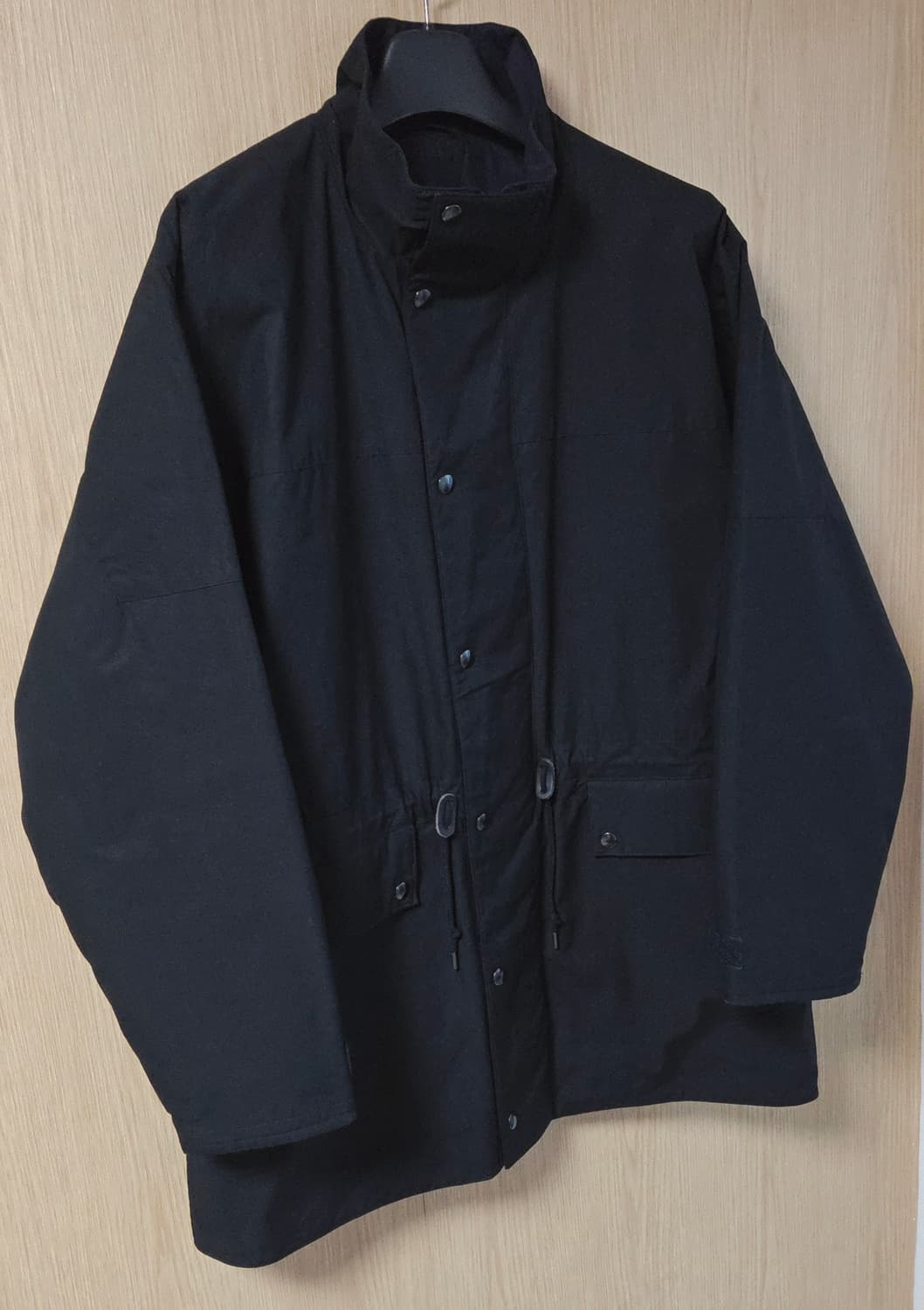 (착샷) 캡틴선샤인 코튼 필드 자켓 24fw 블랙 상품이미지3