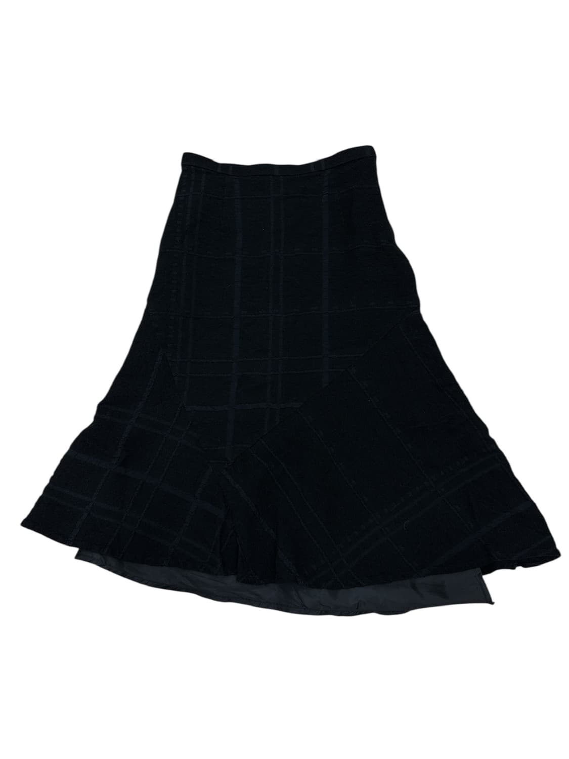 fairy 체크 언발란스 스커트 상품이미지1