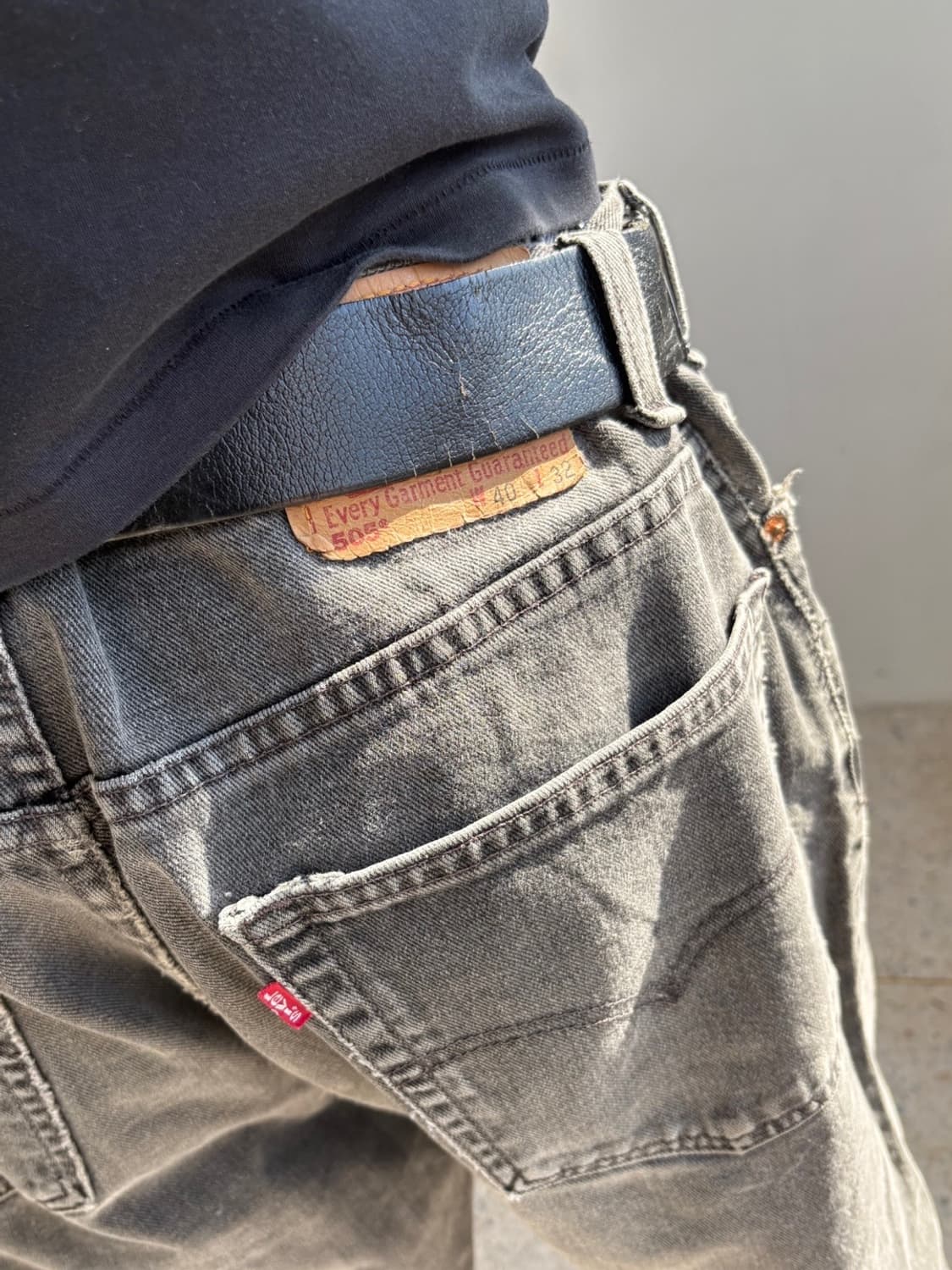 00‘s 리바이스 505 블랙 상품이미지4