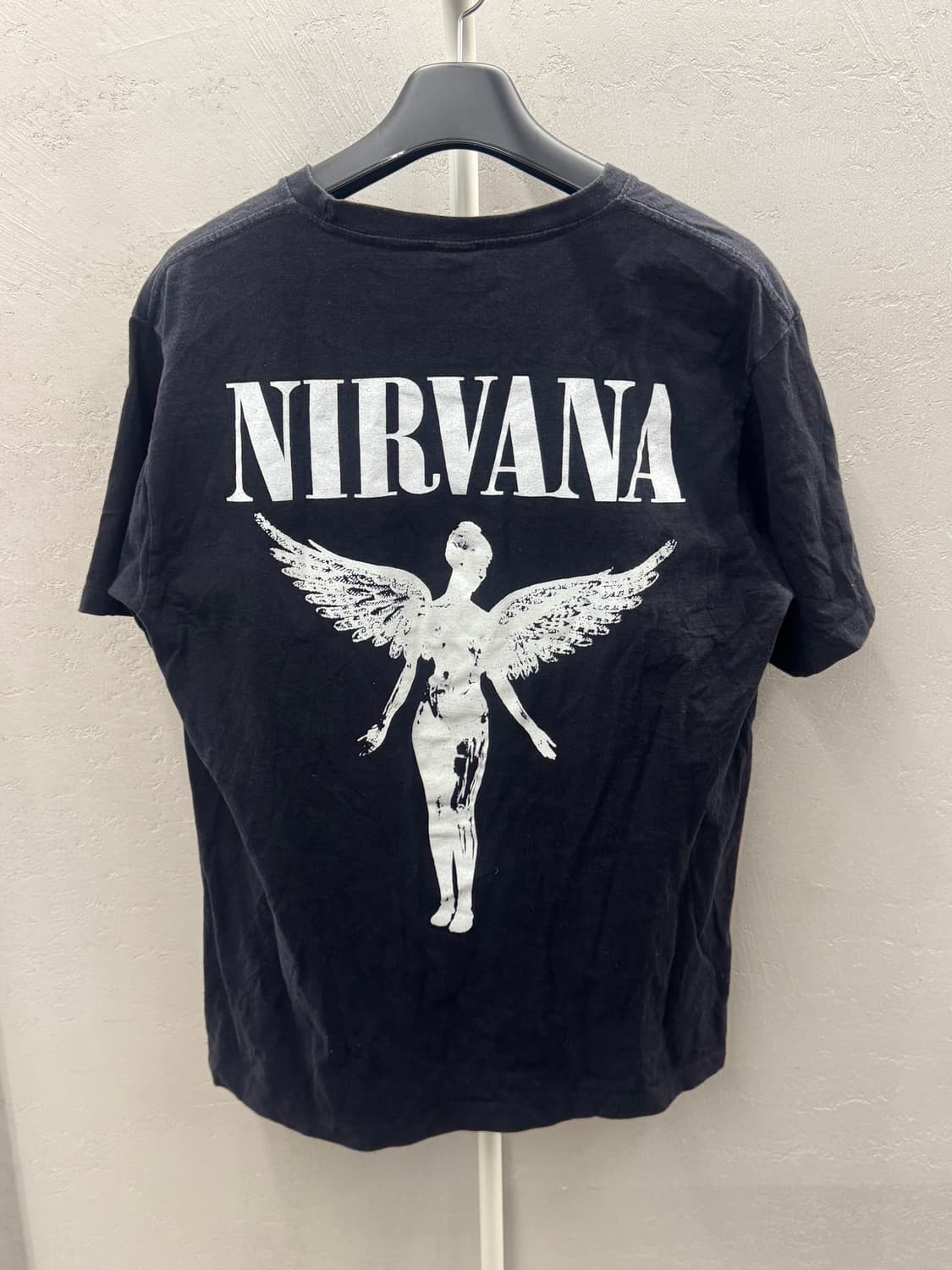 너바나 In Utero 부틀렉 티셔츠 XL 상품이미지5