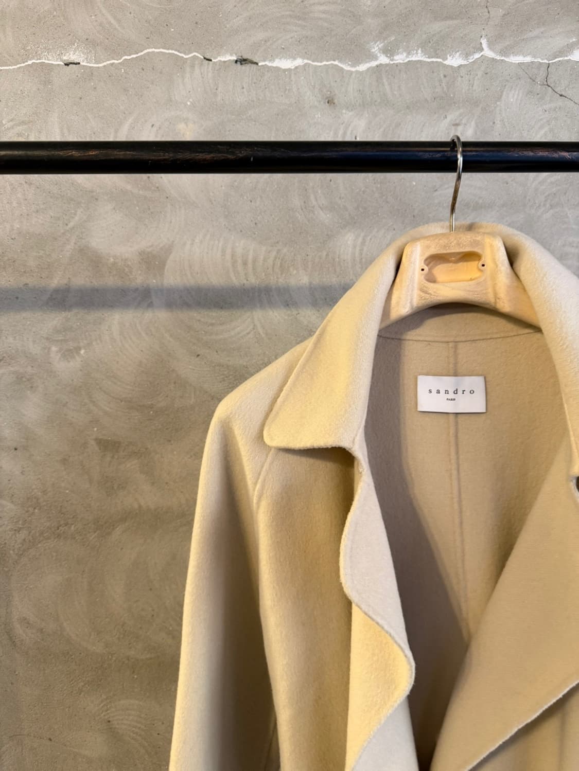 산드로 로브 코트 55~66 상품이미지2