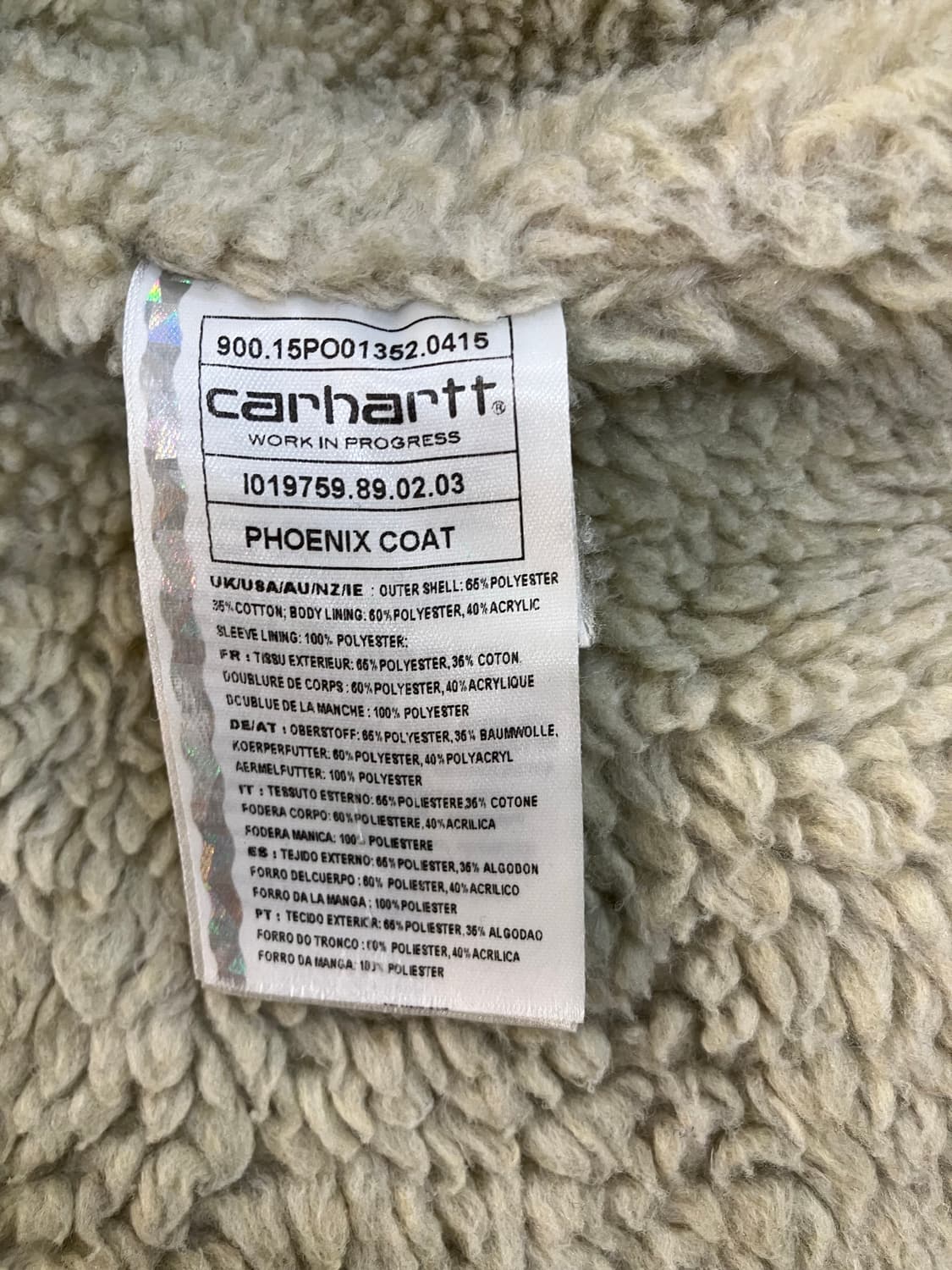 칼하트윕 피닉스 쉐르파 워크자켓 M 상품이미지5