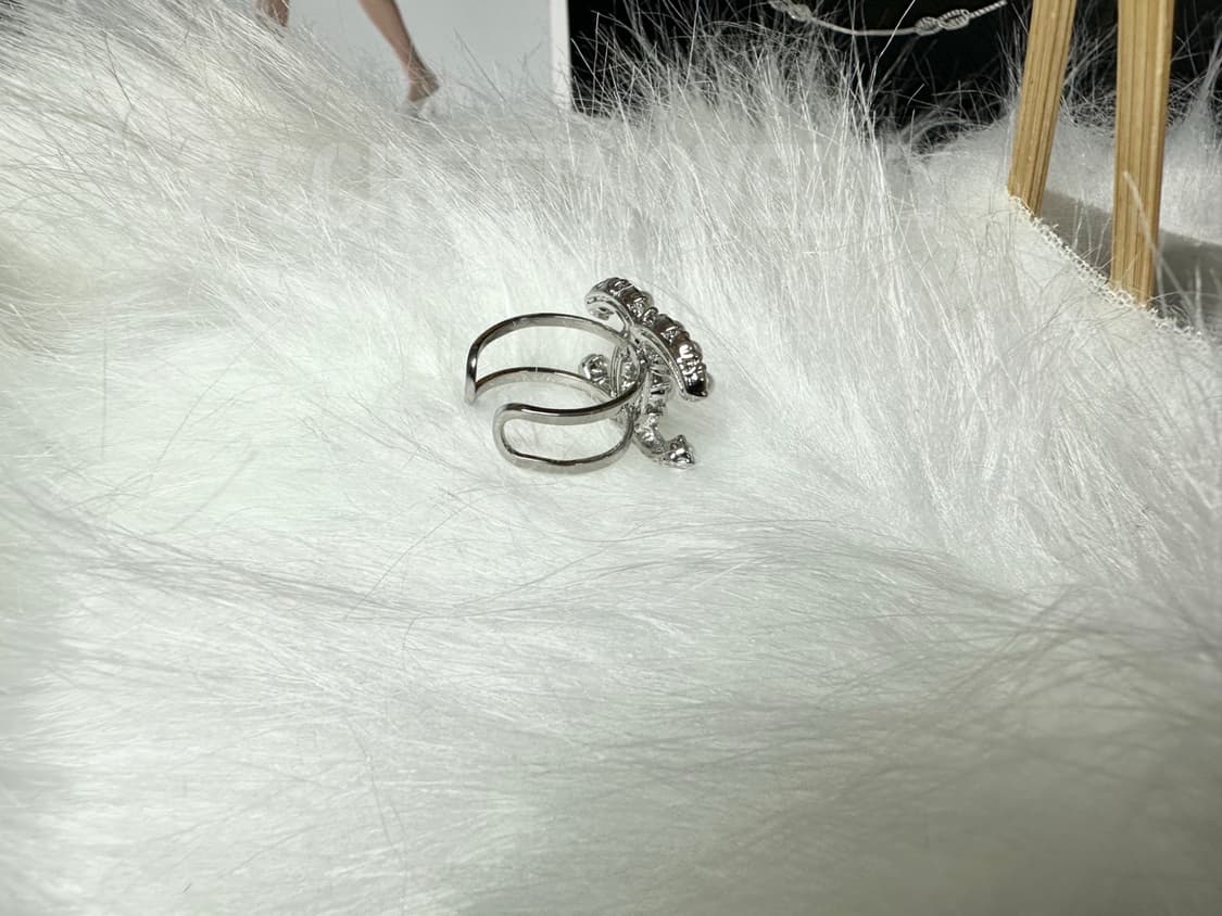 샤넬 진주 반지 실버 상품이미지5