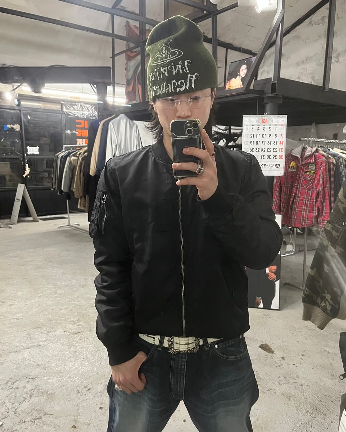 Redskins ma-1 bomber jacket 상품이미지3