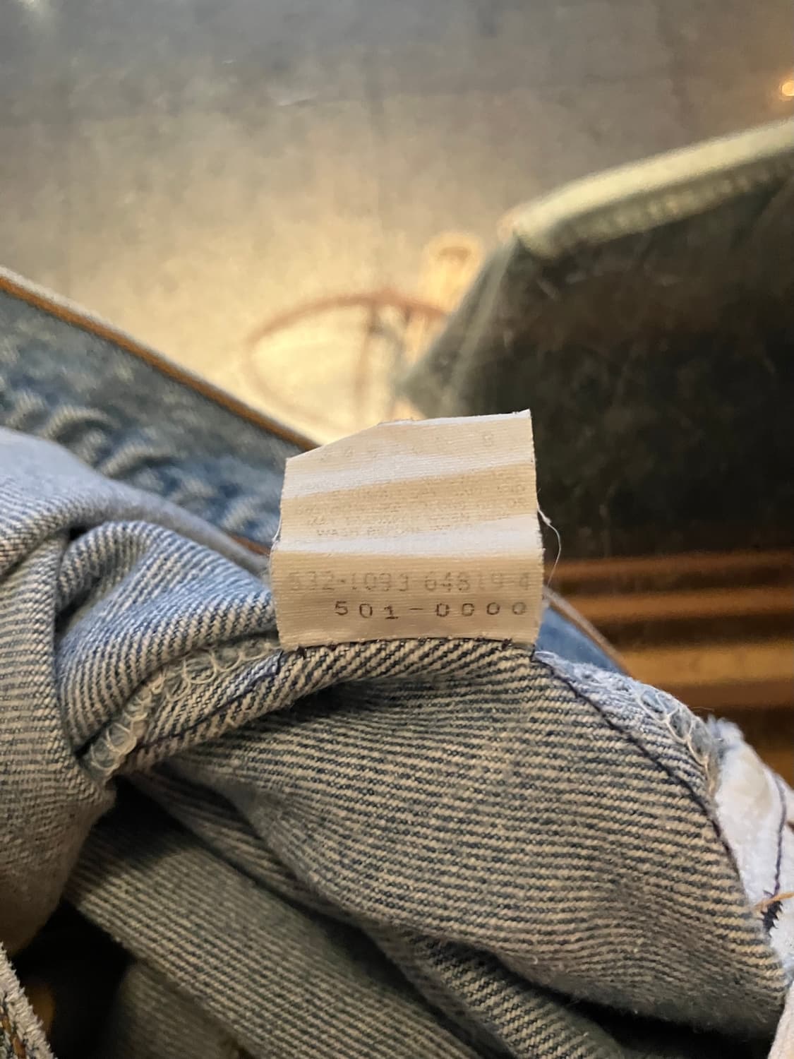 90s USA 빈티지 리바이스 501xx 데님 팬츠 상품이미지10