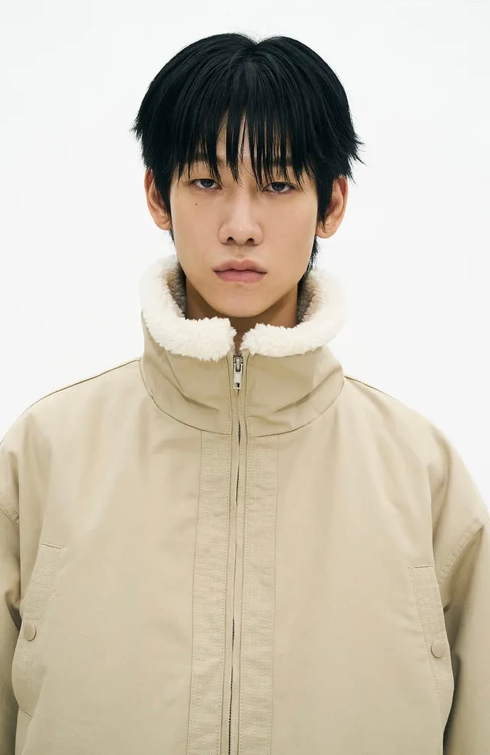 3M 신슐레이트 보아 플리스 무톤 자켓 베이지 상품이미지4