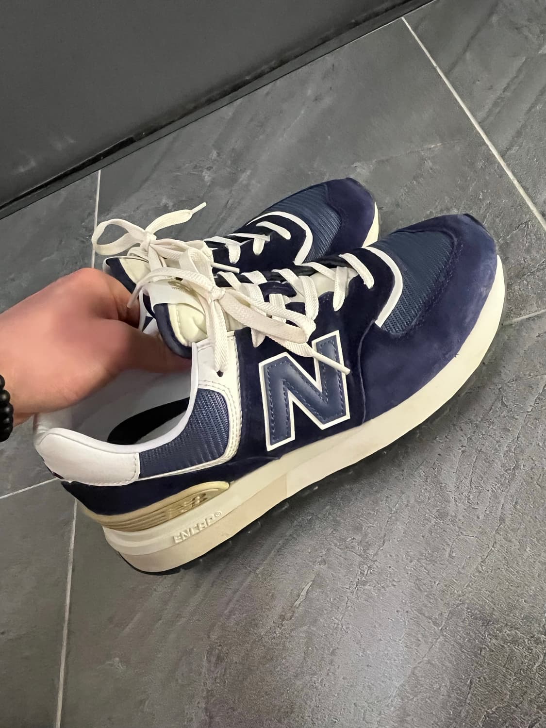 (270) 뉴발란스 574 레거시 네이비 상품이미지3