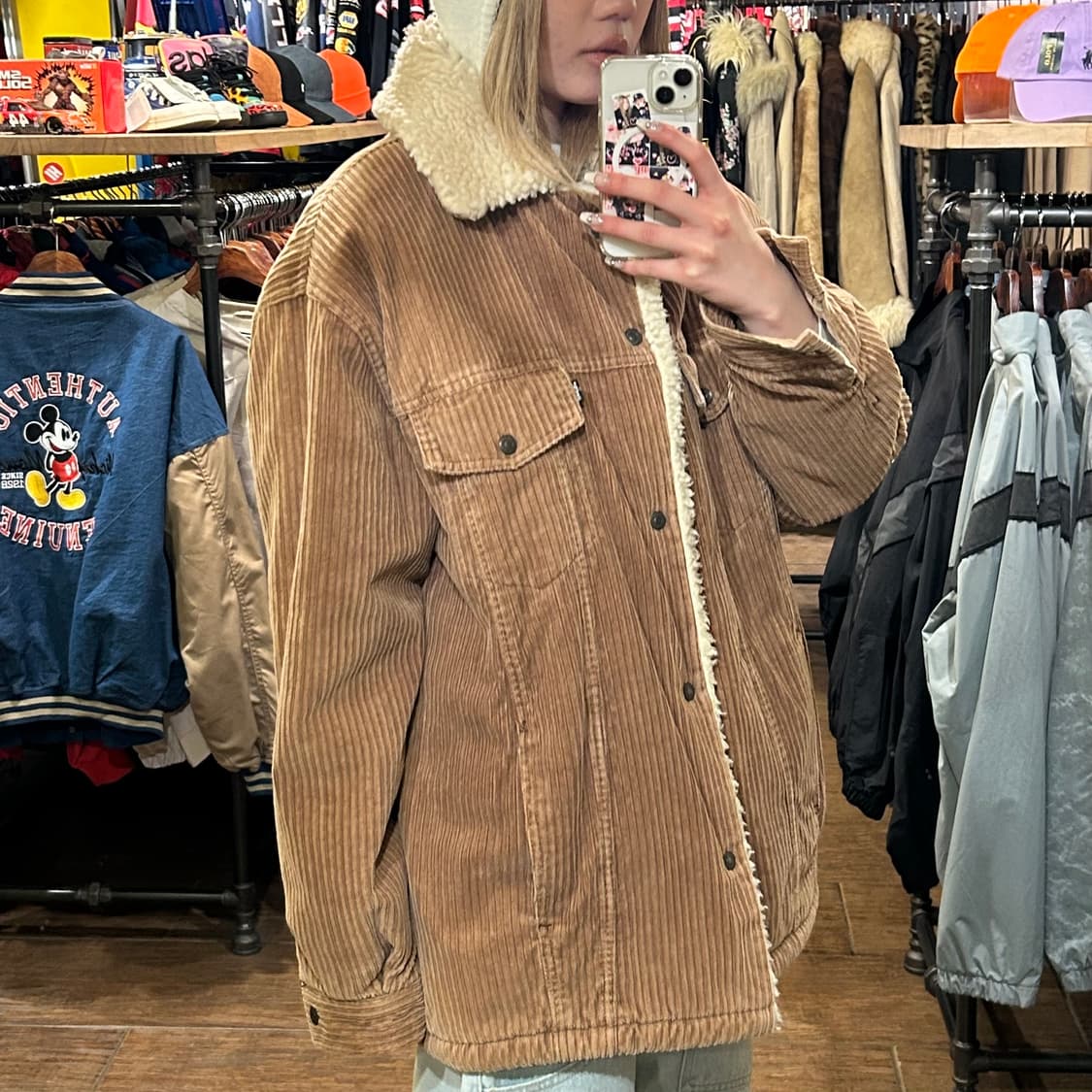 [HI] 리바이스 골덴 자켓 브라운 상품이미지3