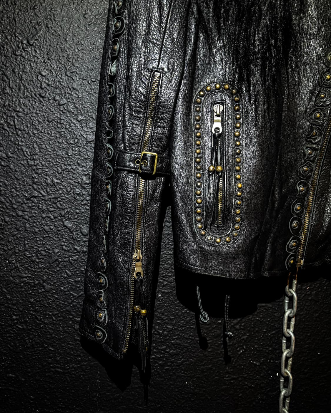 Share Spirit - Goat & Lamp leather jk 상품이미지4