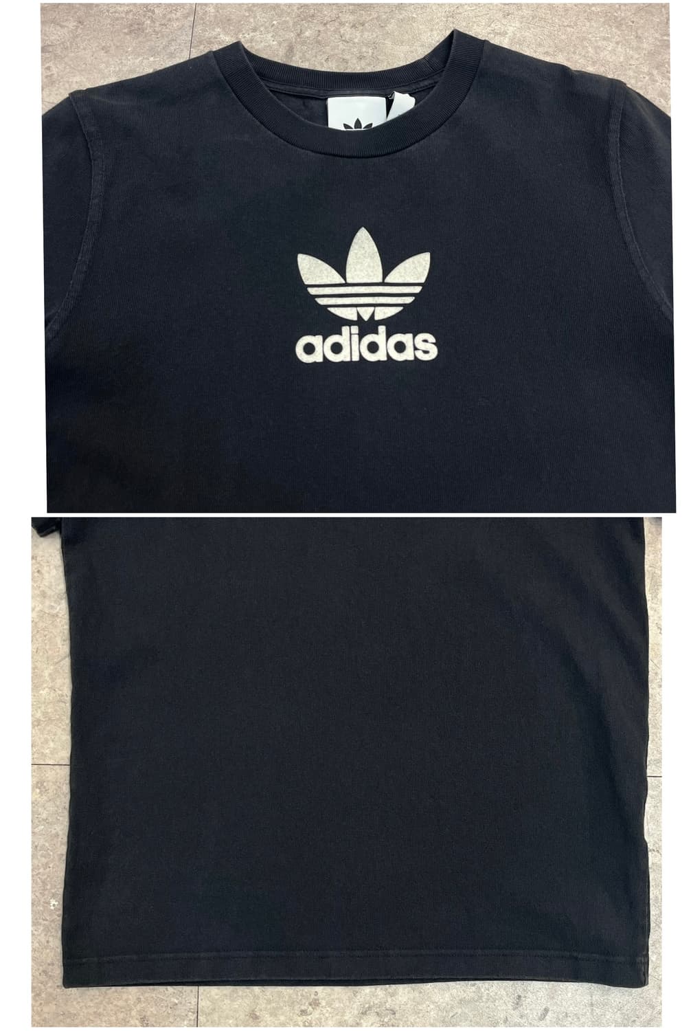 아디다스 반팔티 블랙 S #csz4085 상품이미지5