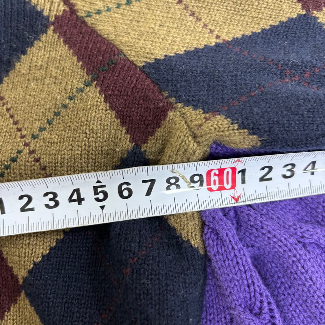 폴로 랄프로렌 아가일패턴 니트 상품이미지5