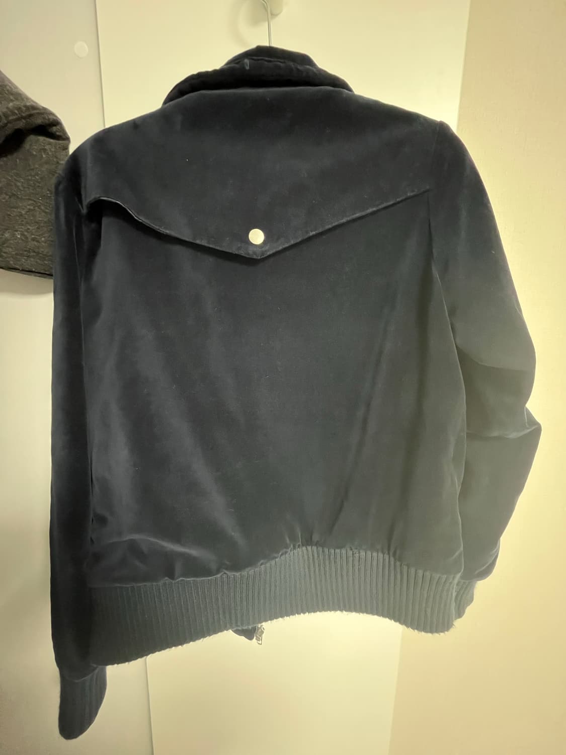 vintage cobalt jacket 벨벳 져지  상품이미지2