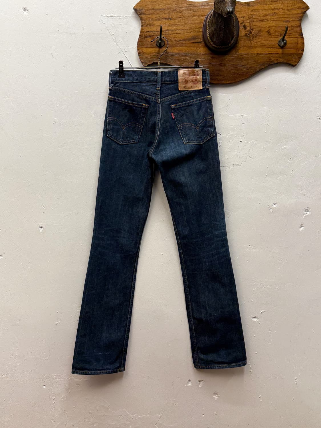 Japan Levi’s 7553 Indigo Slim Straight D 상품이미지1