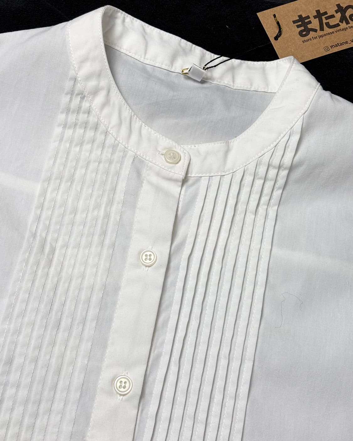 일본빈티지 나시형 레이어드 셔츠 상품이미지3