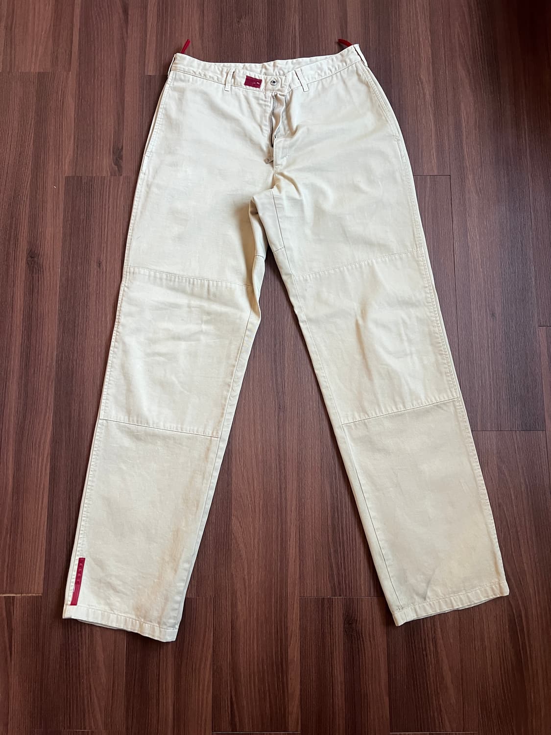 프라다 스포츠 더블니 코튼 팬츠 상품이미지1