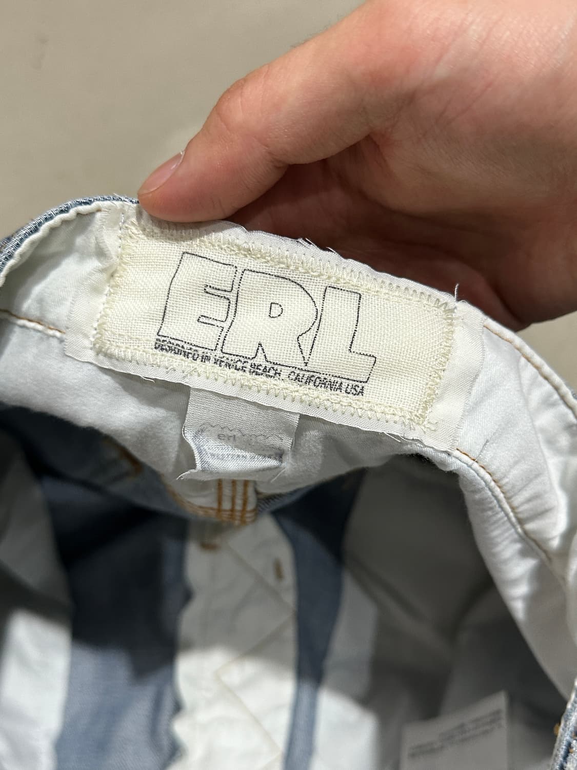 ERL BREAKWATER WASH DENIM JEANS BLUE 상품이미지7