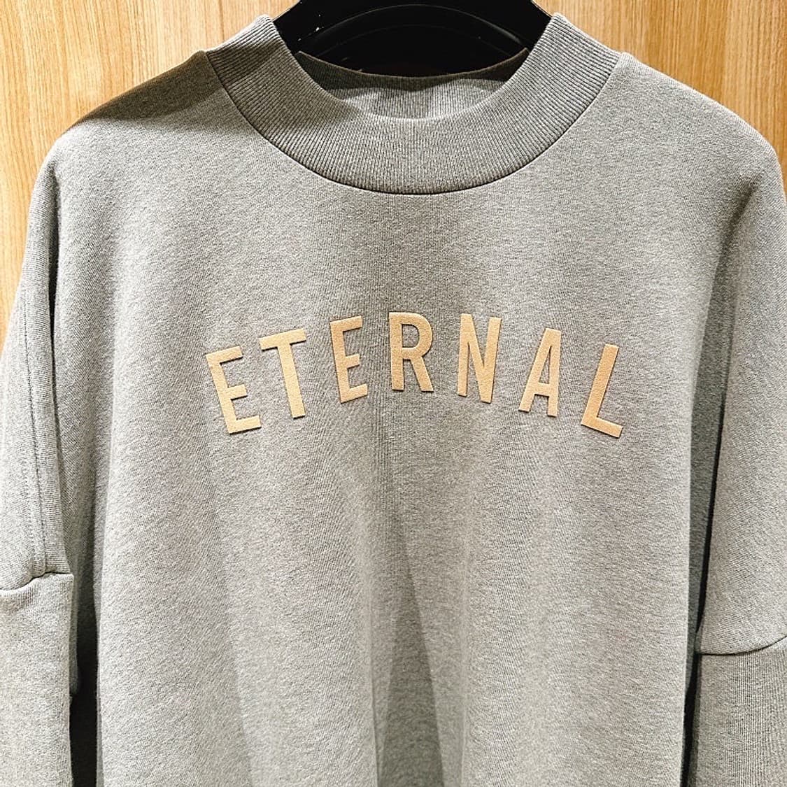 (정품/새상품) 피어오브갓 남성 그레이 이터널 플리스 오버사이즈 맨투맨 상품이미지2