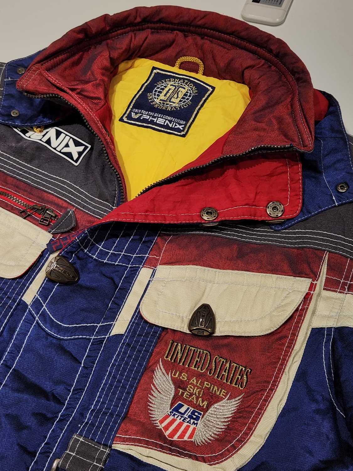 90's PHENIX USA팀 스키 자켓 L 상품이미지2