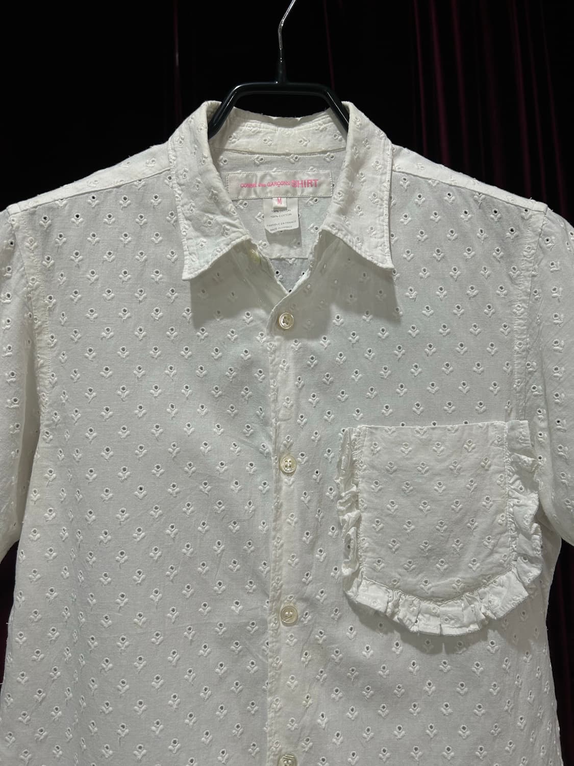 2001 S/S comme des garcons shirt  상품이미지4