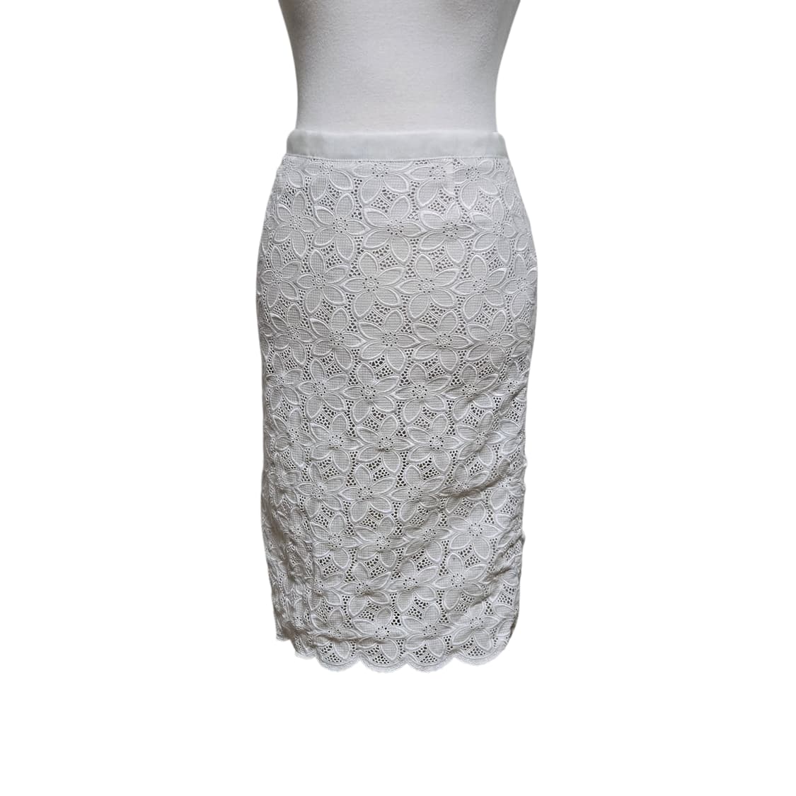 sacai luck 사카이 럭 코튼 레이스 미디 스커트 / 여성 스커트  상품이미지1