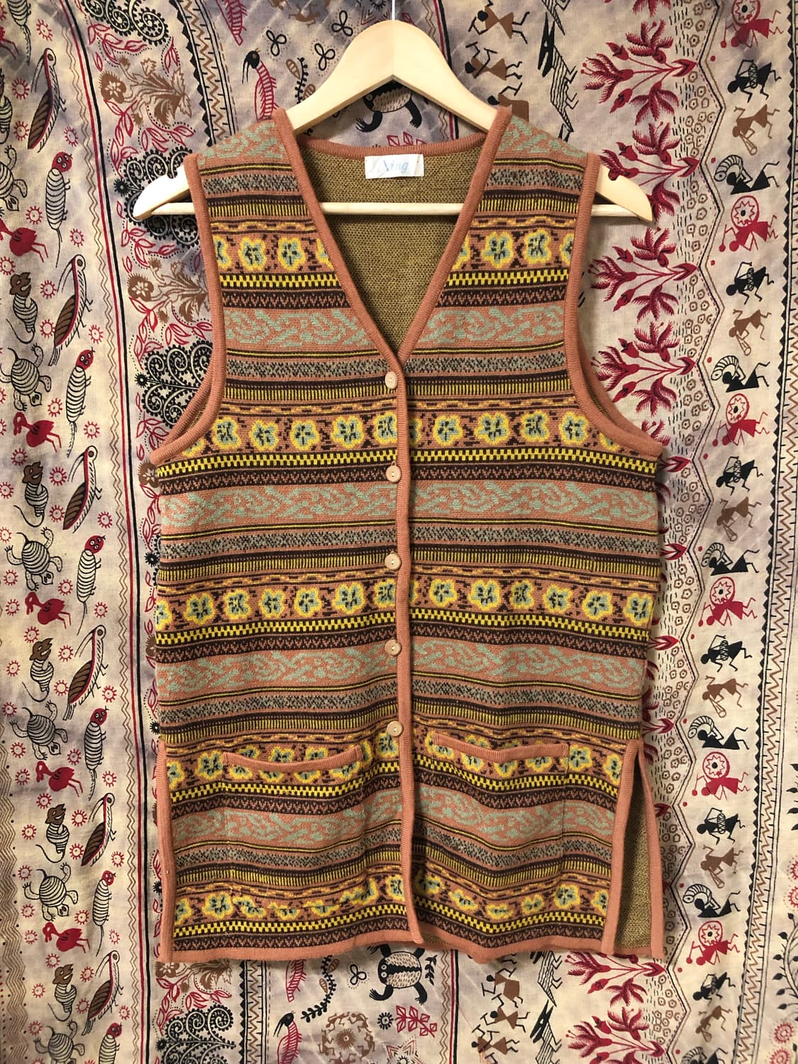 hippie vest 상품이미지1