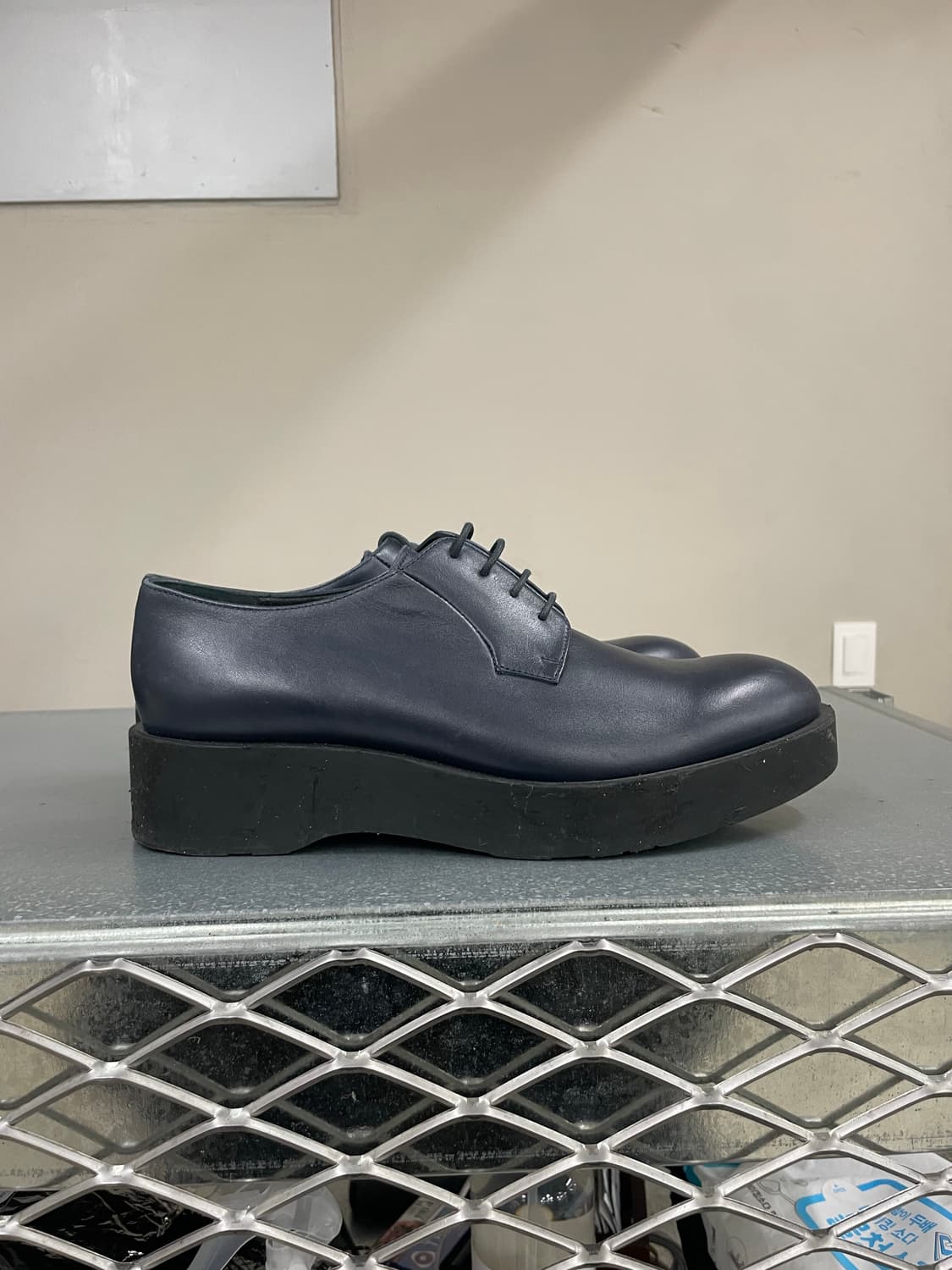 질샌더 청키솔 더비슈즈 네이비 EU41 상품이미지4
