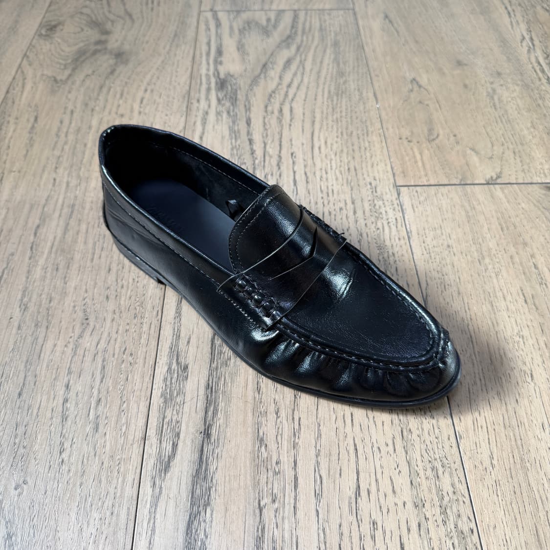 자라 더로우 블랙 페니로퍼 40(260) 상품이미지4