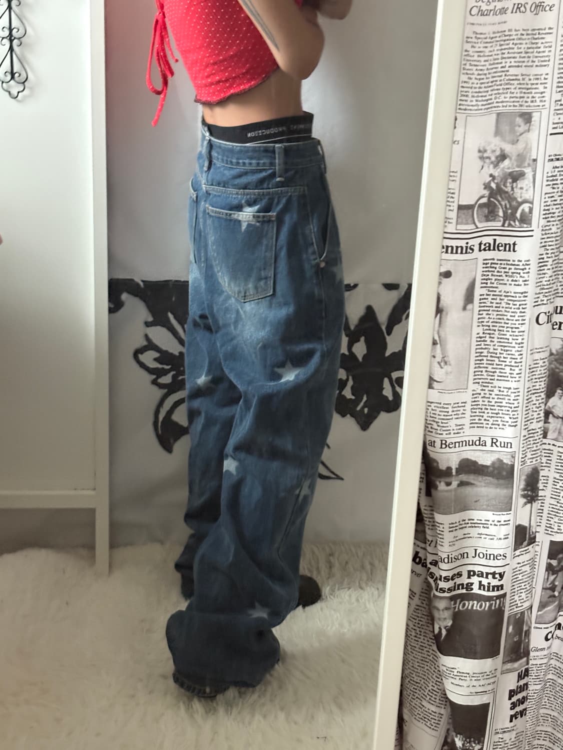 Midnight Star Denim Pants 상품이미지4