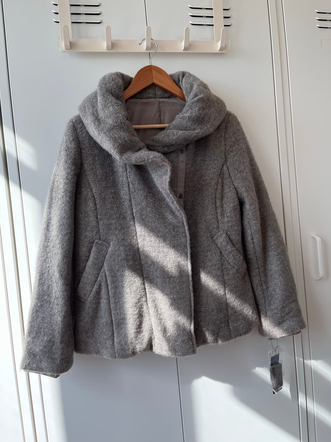 Blue label 만두 카라 시보리 패딩 점퍼 상품이미지3