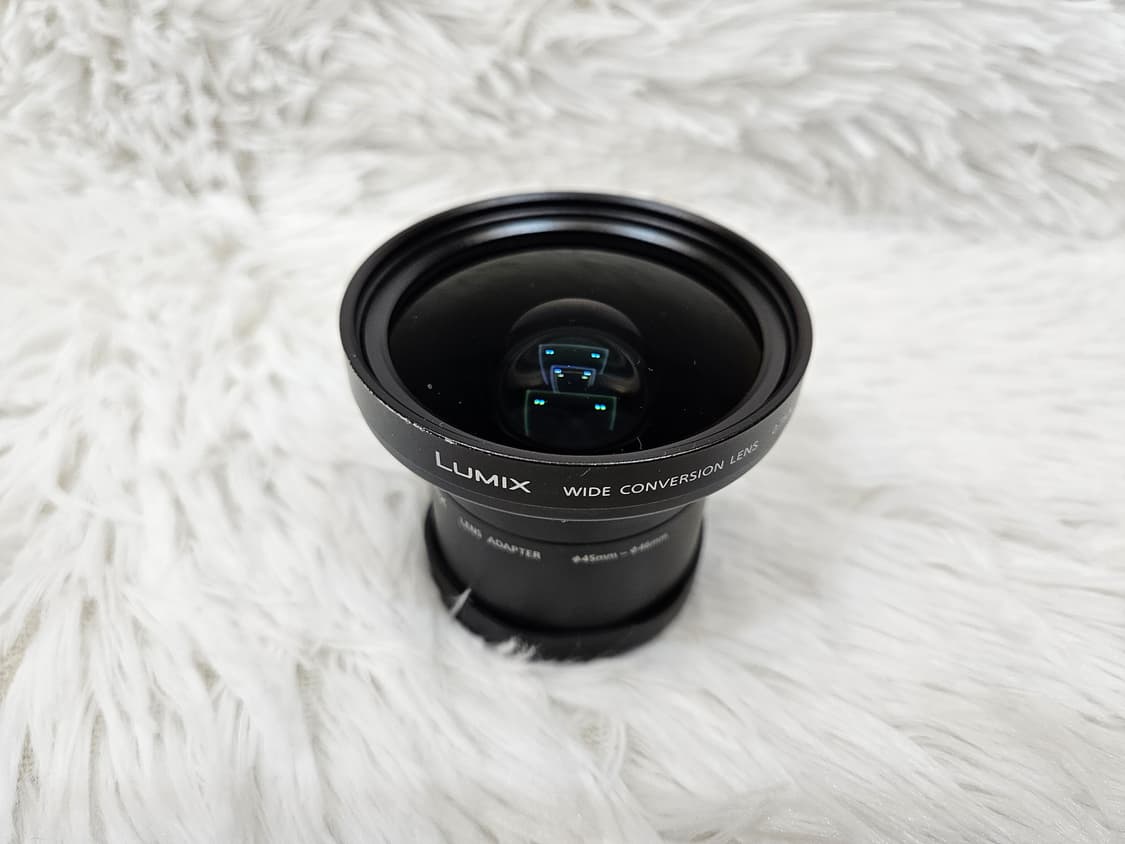 [A급] 파나소닉 DMW-LW46 광각 컨버전 렌즈 & DMW-LA4 상품이미지1