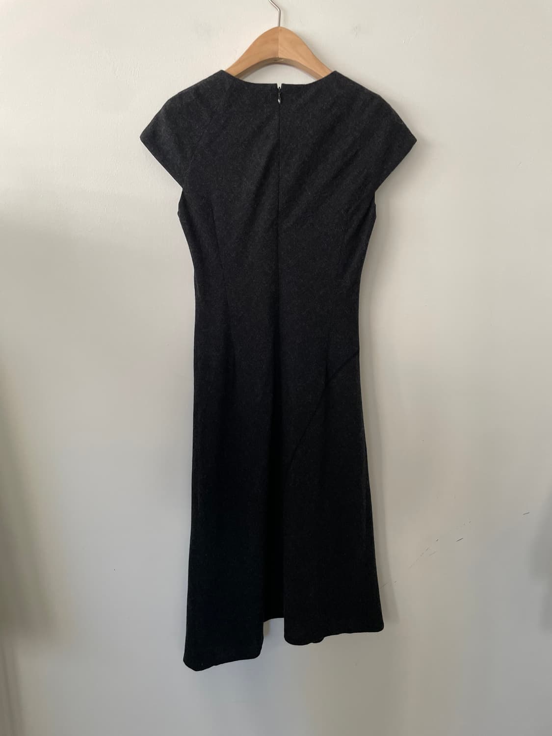 vintage cap sleeve wool dress 상품이미지5