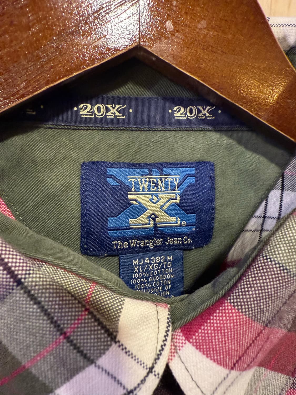 트웬티엑스 멀티컬러 체크셔츠 상품이미지2