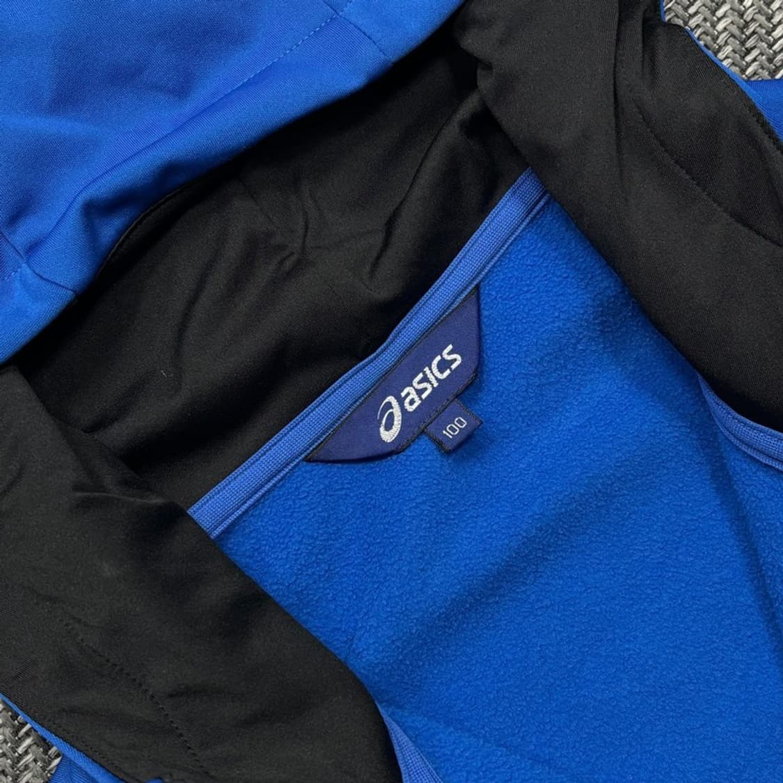 아식스 -배색 후드 져지v0411 상품이미지6