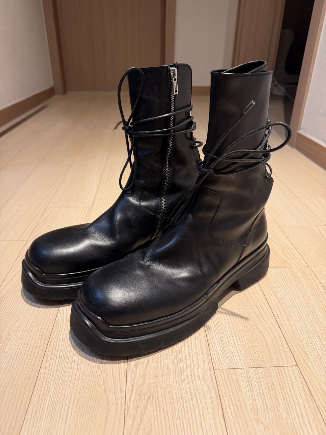 앤드뮐미스터 kole back 레이스 부츠 상품이미지2