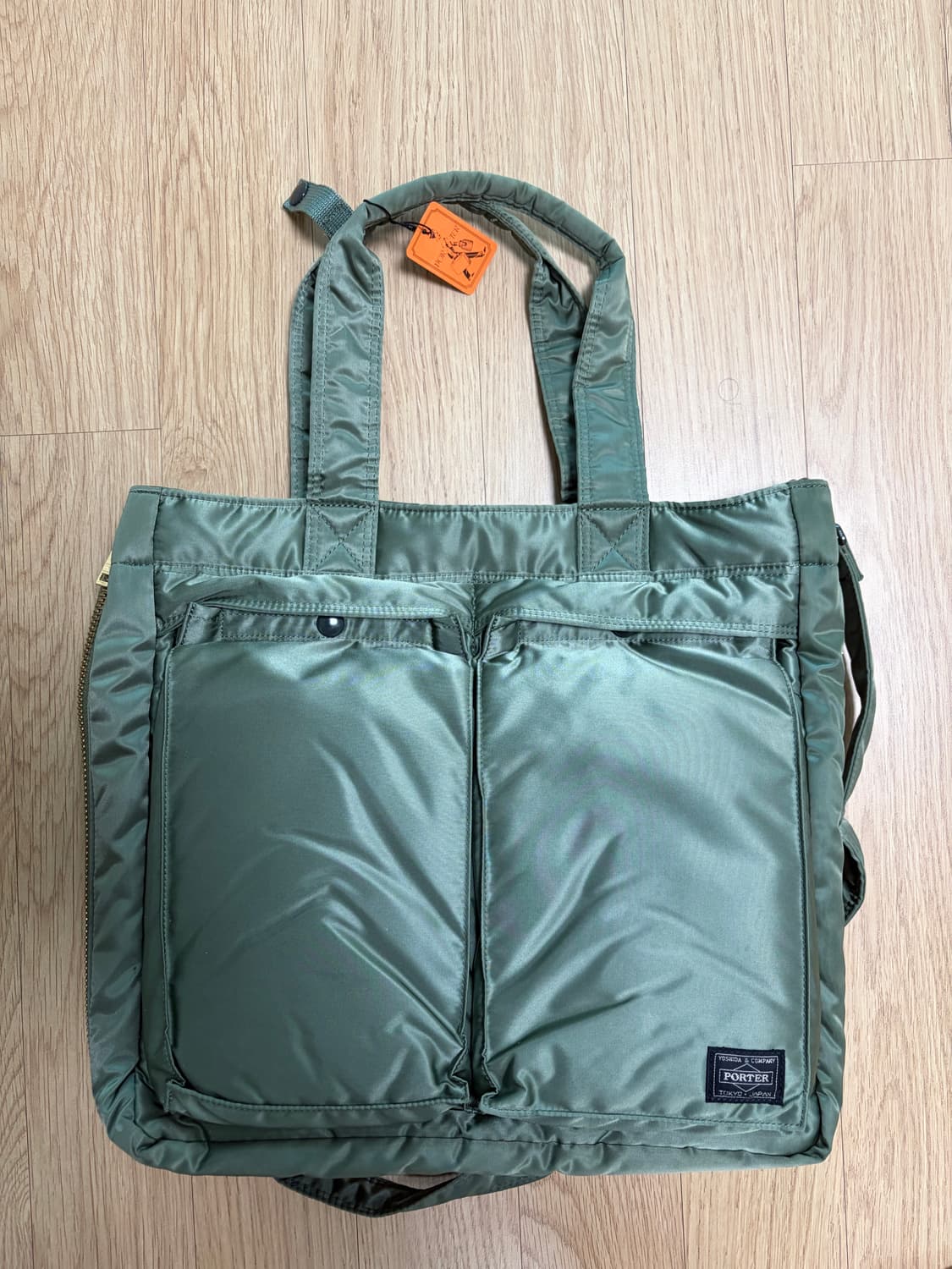 포터 탱커 투웨이 토트백 세이지 그린 상품이미지1