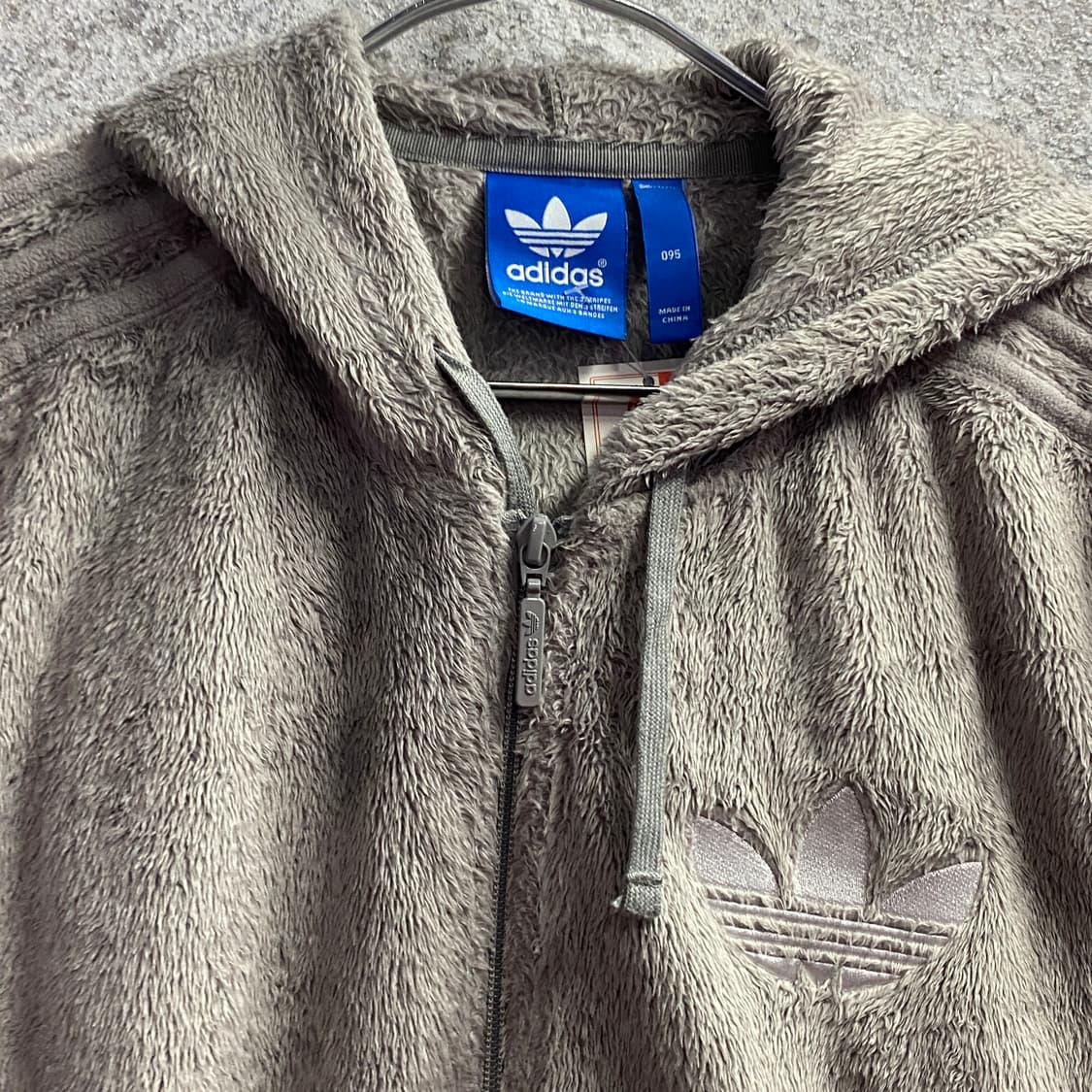 아디다스 파이어버드 도트로고 트랙탑 쉐르파 후디 B3431 상품이미지3