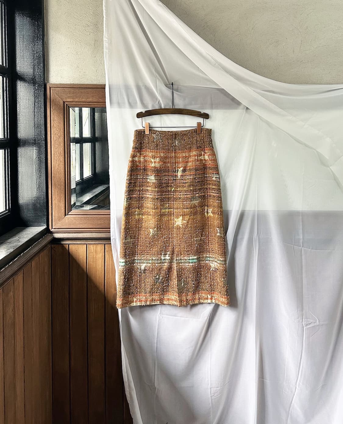 WB star tweed skirt 상품이미지9